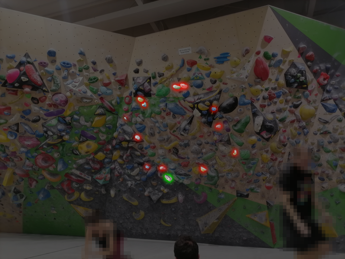 Climbing wall