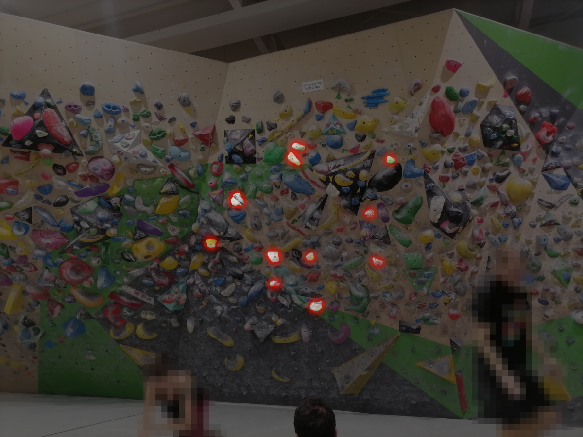 Climbing wall