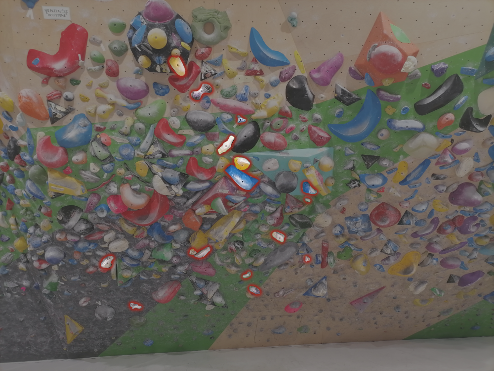 Climbing wall