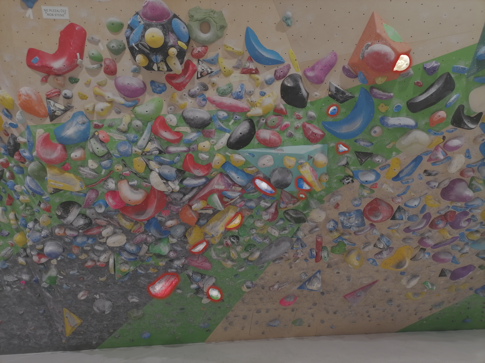 Climbing wall
